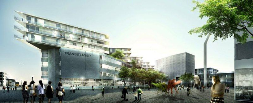 BIG transitlager in basel, switzerland by bjarke ingels group