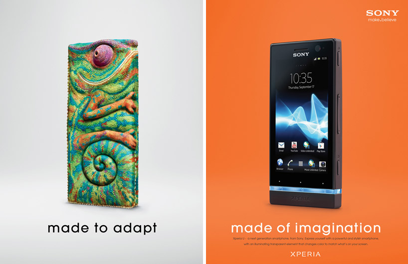 sony xperia   made of imagination campaign by carl kleiner