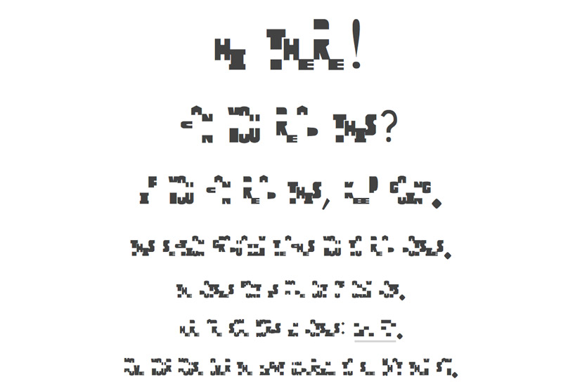 dotsies: a digitized alphabet by craig muth