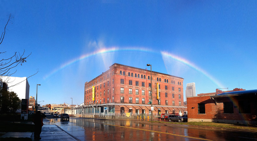 manmade recycled rainbow by michael jones mckean