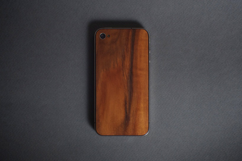 monolith: solid wood iphone back