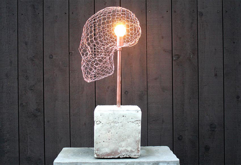 skull light by studio baag