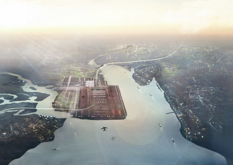 foster + partners: thames hub vision