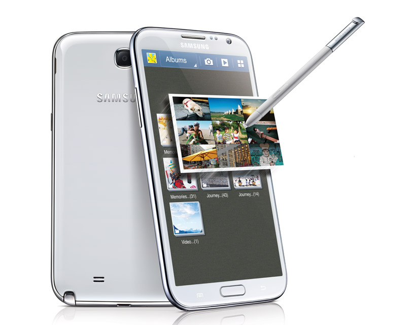 samsung galaxy note II smartphone