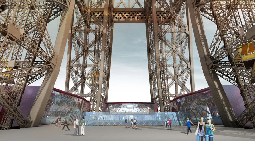 eiffel tower pavilions redesigned by moatti rivière architecture studio