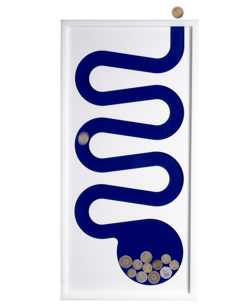 sebastian bergne: wall saver money box