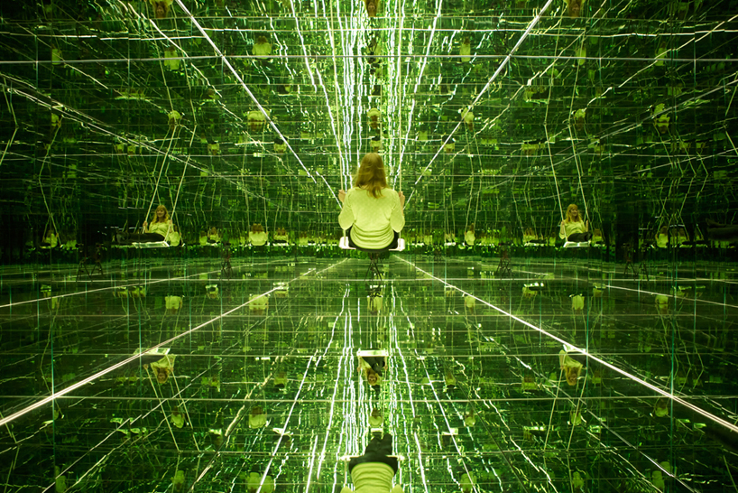 mirrored room of infinite reflections by thilo frank