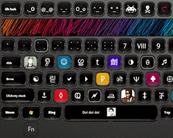 art. lebedev : optimus popularis keyboard