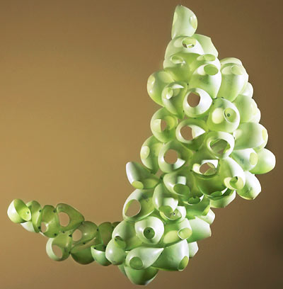 recycled PET sculptures