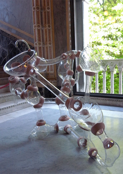 atelier van lieshout: excrementorium at glasstress 2011