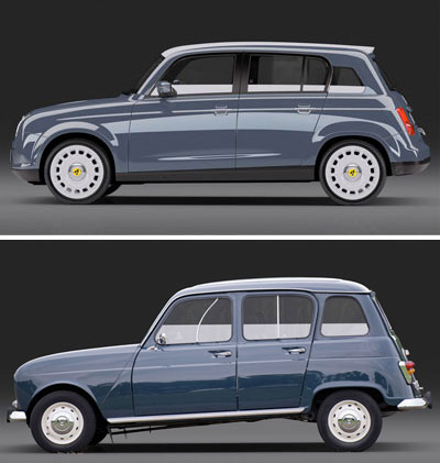 david obendorfer: revival of a childhood impression   renault 4 ever shortlisted entry