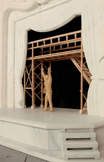 sebastian errazuriz: opera fireplace