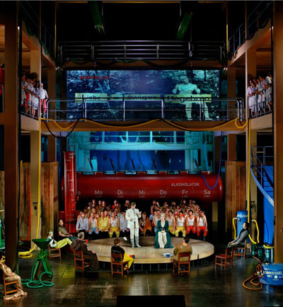 joep van lieshout: tannhauser stage design for bayreuther festspiele