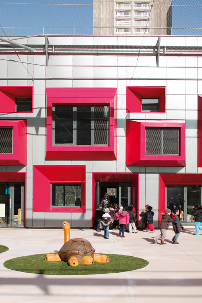 eva samuel architecte et associes: ecole maternelle javelot