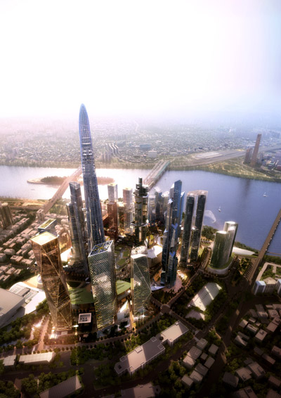 5+design: dragon valley retail district