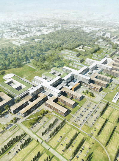 schmidt hammer lassen architects: aalborg university hospital