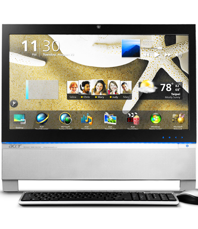 all in one acer desktop PCs: AZ3, AZ5, veriton Z