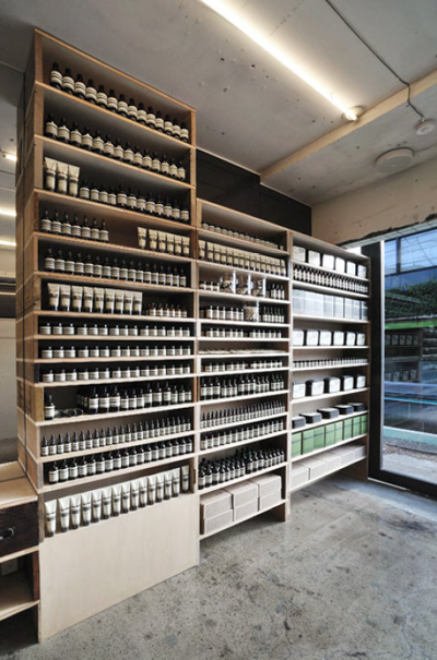 schemata architecture office: aesop tokyo aoyama shop