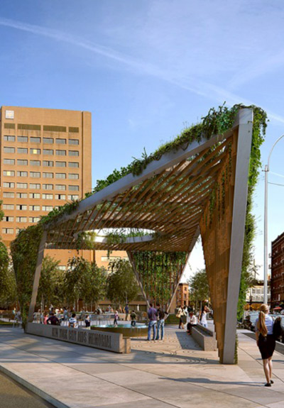 studio a+i: AIDS memorial in new york city