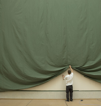 new wall coverings for alte pinakothek