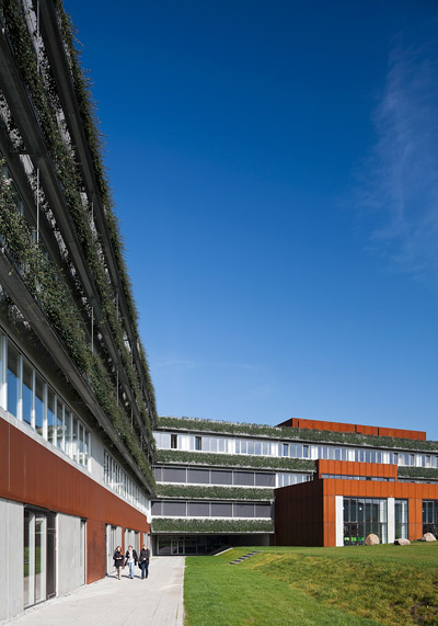schmidt hammer lassen architects: campus aarhaus N at the VIA university college