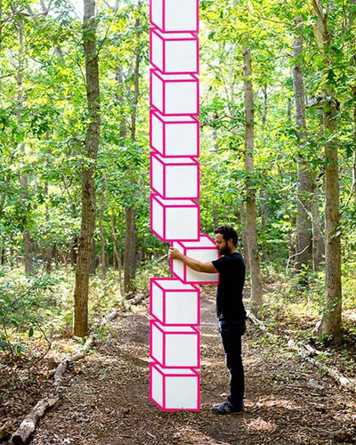 new neon street art by aakash nihalani