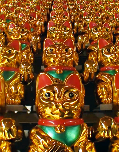 lucky cat army in the global pursuit of happiness
