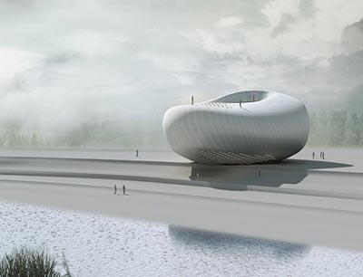 'disappearing art museum' by studio pei zhu