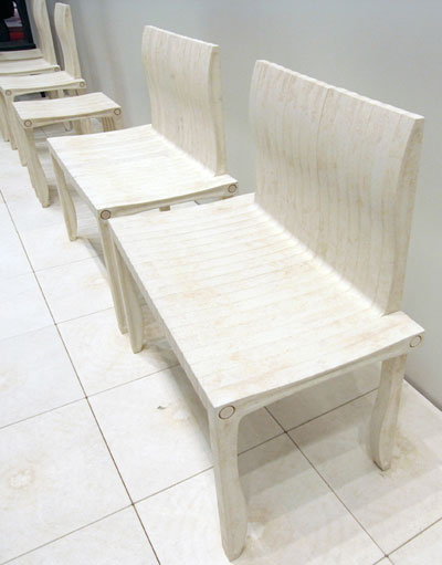 shigeru ban: '10 unit system' for artek at milan design week 09