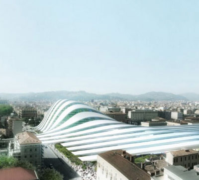 ingenhoven architects: main station bologna  italy