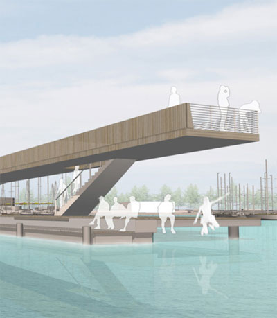 ASTOC and bgmr win first prize for senftenberg harbor project