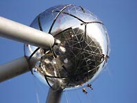the atomium in brussels