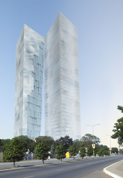 FVArquitectos: accra twin towers