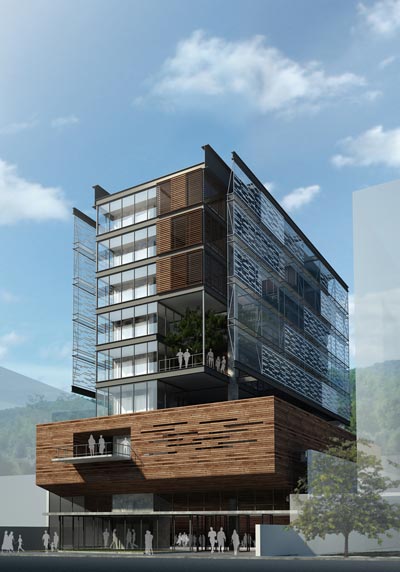 aum arquitectos: regional administration building