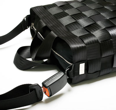 959 launches collection of recycled seatbelts bags