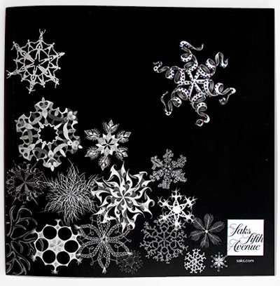 snowflakes by marian bantjes for saks