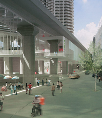 parallel lab: up side down bangkok