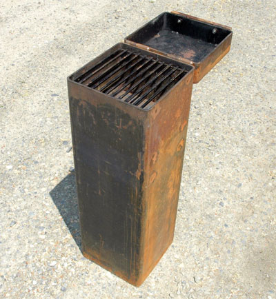 'corten barbeque' by michael buckley