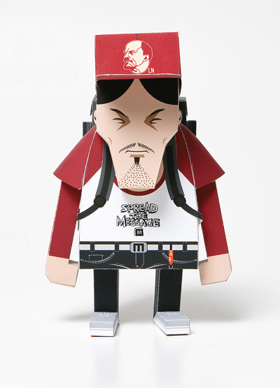 brownbreath: momot paper toys