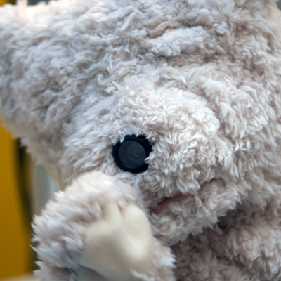 fujitsu’s teddy bear robot capable of 300 behaviors