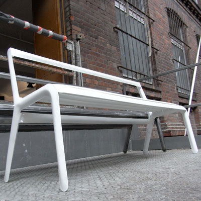 oskar zieta: 'fidu' bench at DMY berlin design festival 09