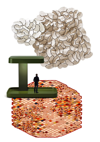 centre pompidou metz   ronan + erwan bouroullec: bivouac exhibition