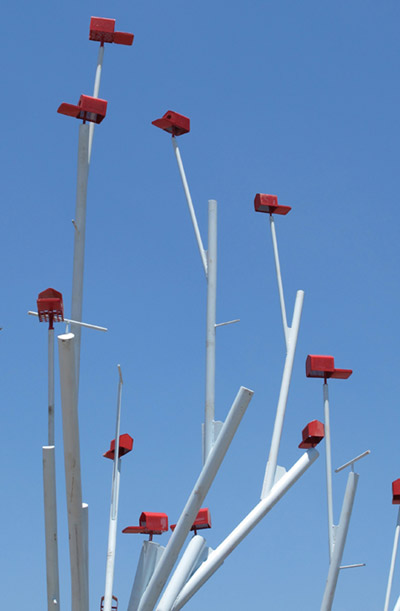 emilio marin and claudio magrini: modular tree installation