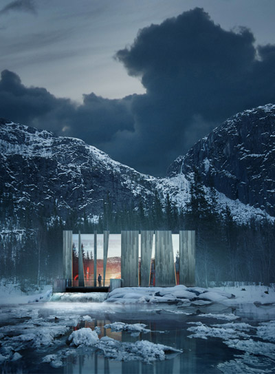 stein hamre arkitektkontor: ovre forsland + bjornstokk hydraulic power stations