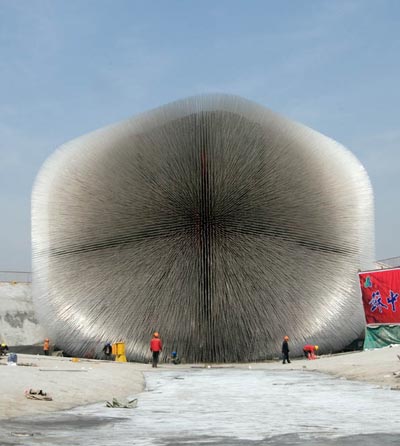 UK pavilion at shanghai world expo 2010