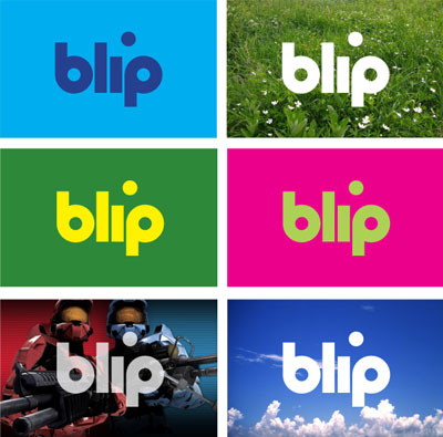 chermayeff & geismar: new blip identity