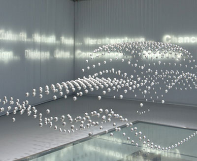 kinetic car sculpture at the BMW museum