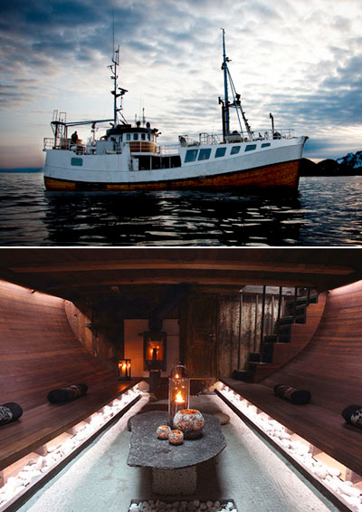 rintala eggertsson architects: onsen bath boat