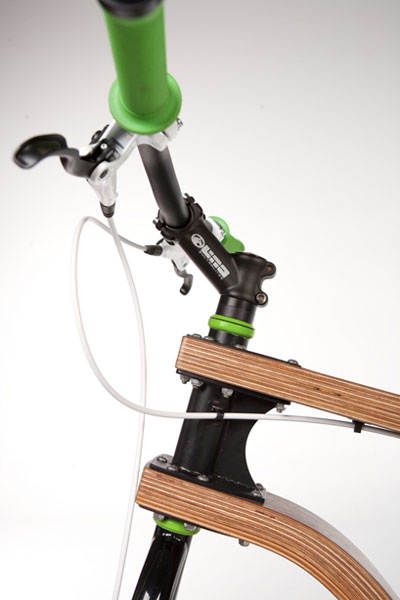 stanislaw ploski: bonobo bent plywood bike