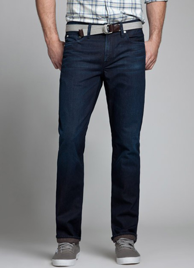 recycled plastic beer bottle denim from bonobos